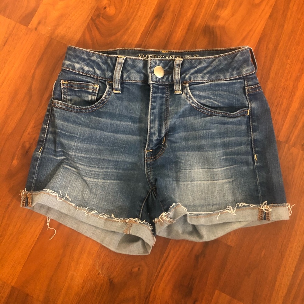 American Eagle high-rise shorts
